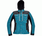 CHAQUETA NEURUM CLS JACKET+HOOD PETROL BLUE